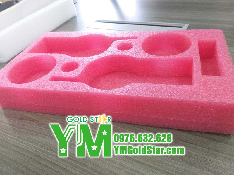 Mút Xốp PE Foam gia công định hình theo yêu cầu riêng