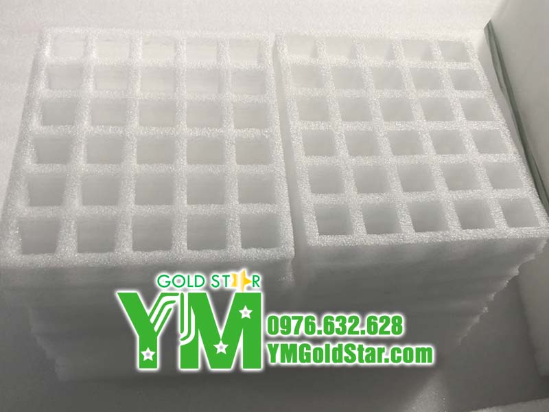 Mút Xốp PE Foam gia công định hình theo yêu cầu riêng