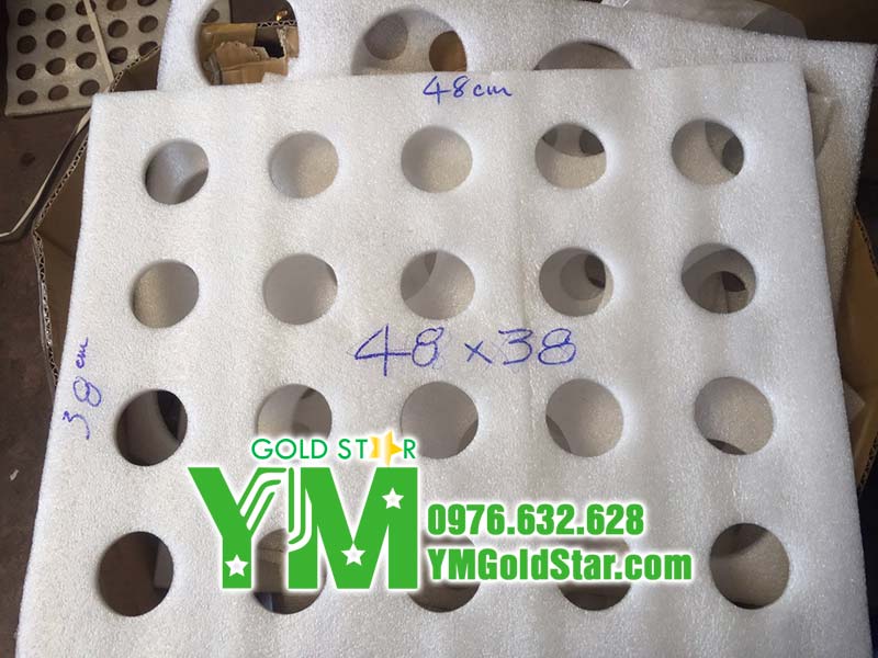 Mút Xốp PE Foam gia công định hình theo yêu cầu riêng